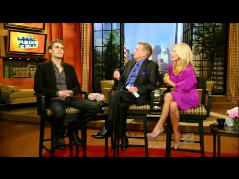 Paul Wesley on Regis & Kelly 9-12-2011