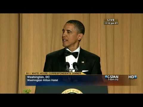 President Obama at the 2011 White House Correspondents' Dinner