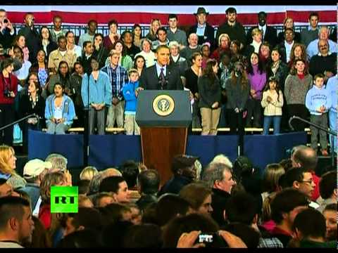 Video: OWS protesters interrupt Obama's speech