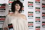 British Gemma Arterton wins Best Newcomer during the Empire Film Awards at London's Grosvenor Hotel in west London, Sunday, March 29, 2009.