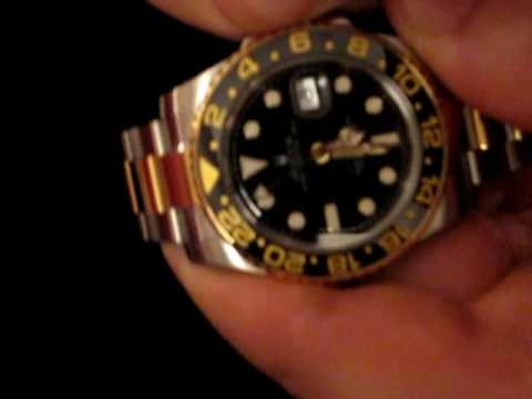 Setting and using a Rolex GMT Master II with dual time zone feature