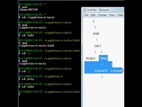 unix tutorial cd commands