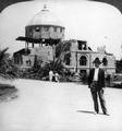 The ruins of Stanford Library after the 1906 San Francisco earthquake