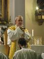 The Eucharist in a traditional Tridentine Mass.