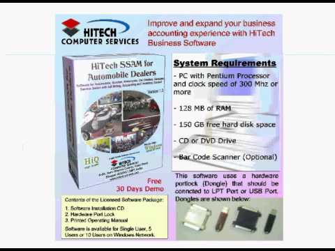 Accounting Software, Inventory Control Software, Billing Software from HiTech