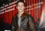 Golden Globe Winning actor Jonathan Rhys-Meyers helps launch The Fourth Jameson Dublin International Film Festival at John M. Keating´s Bar on February 2, 2006 in Dublin, Ireland.