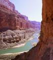 Colorado River at Native American granaries in the Grand Canyon