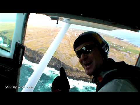 Ueli Gegenschatz Galway Bay Wingsuit Flight