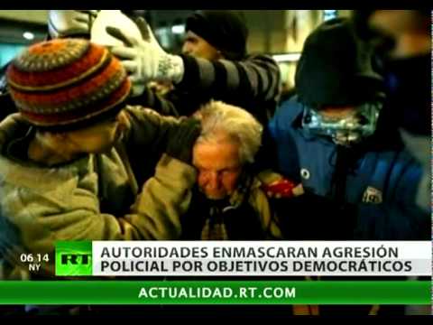 La policía de EE. UU. no escatima en recursos para reprimir al enemigo, los indignados de OWS