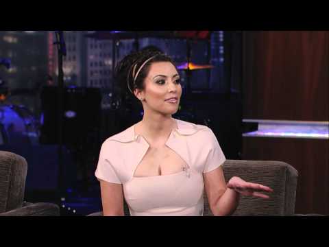 Kim Kardashian on Jimmy Kimmel Live PART 1