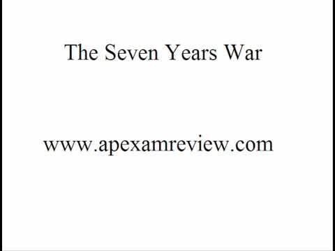 APUSH - The Seven Years War/ French and Indian War