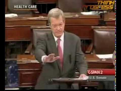 Senator Max Baucus Drunk / Intoxicated on Senate Floor - Shouts Down Wicker