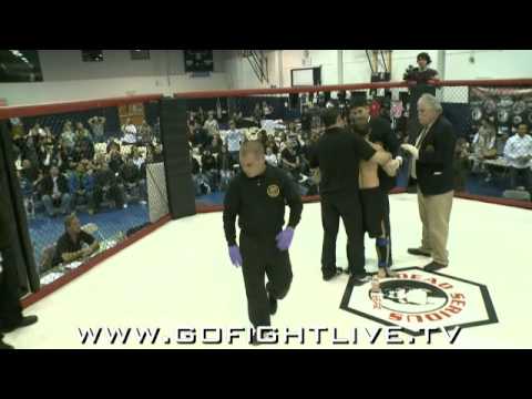 Evolution AMMA - Ben Syers Vs. Bob Ascolillo - 1 PUNCH KO - REF GETS MOUNTED