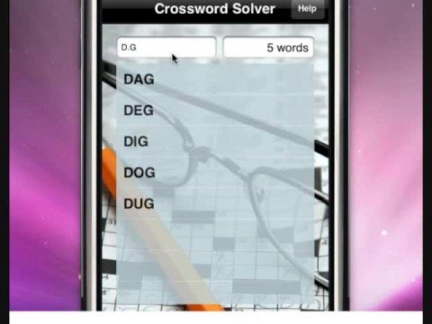 Crossword Solver - iPhone/iPod Touch App