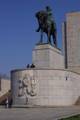 National Monument on Vítkov Hill with the statue of Jan Žižka is the third largest bronze equestrian statue in the world.