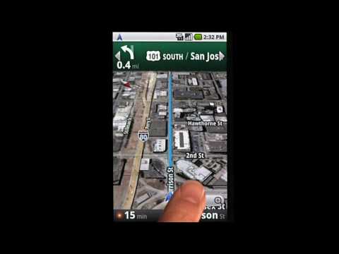 Nexus One - Google Maps