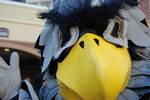 Scrappy mascot during new student orientation. Kennesaw State University's sports teams are called the Fighting Owls and the Lady Owls.