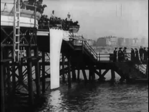 Flying the Foam and Some Fancy Diving (1906)