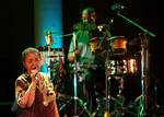 File - Cesaria Evora from the Cape Verde island of Sao Vicente, performs during her concert in southern coastal city of Larnaca, Cyprus, Monday, July 27, 2009.