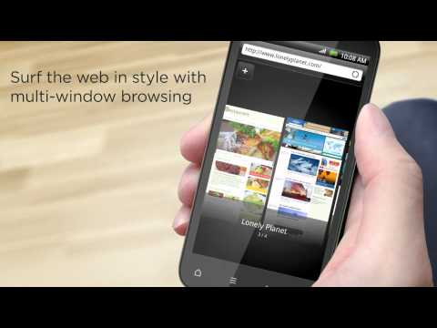 Better web browsing with HTC Sense‬