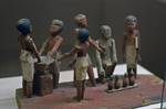 Egyptian wooden model of beer making in ancient Egypt, Rosicrucian Egyptian Museum, San Jose, California