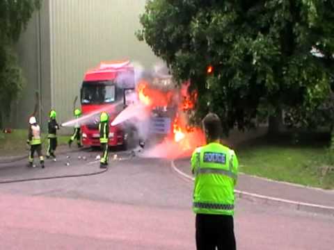 Devizes lorry fire