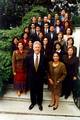 President Bill Clinton and his Hispanic and Latino appointees in 1998