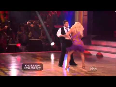 Chaz Bono and Lacey Schwimmer -- Cha Cha Cha -- Dancing with the Stars