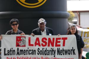 With LASNET banner