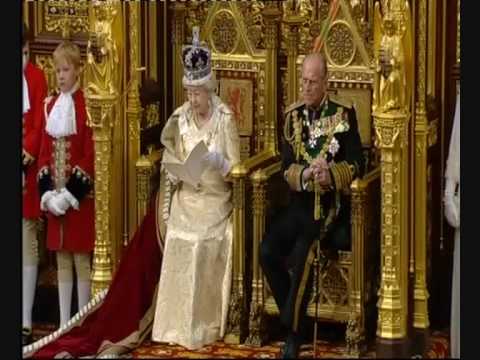 Queen Elizabeth II speech to parliament 2010