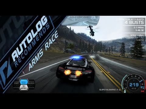 Need for Speed Hot Pursuit Autolog Recommends - Arms Race