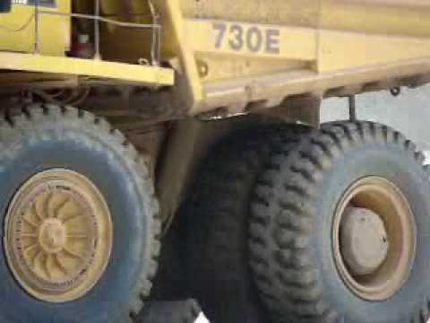 Komatsu Mining Trucks - Orapa Diamond Mine