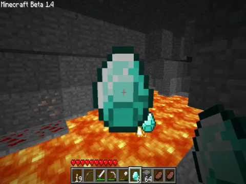 Minecraft Tutorial : Mining Diamonds in SMP