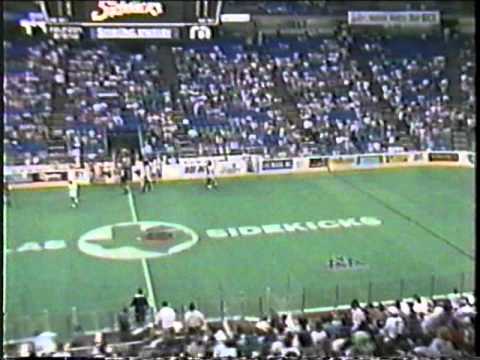 MISL Wichita Wings at Dallas Sidekicks 1st Half and Halftime 03-18-90.mpg