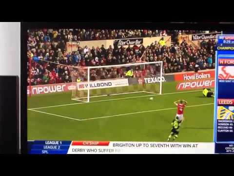 Forest v Leeds (Tribute to Gary Speed)