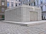 Holocaust Monument (2000) Judenplatz, Vienna. Whitehead's casts often seem to emphasis the fact that the objects they represent are not themselves there, and critics have often regarded her work to be redolent of death and absence.