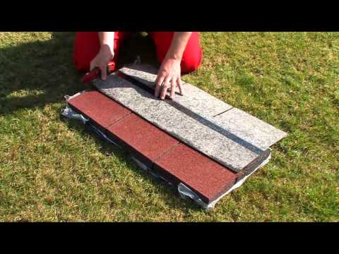 DIY How to apply shingles - Easy Shingle - on your roof (garden house)