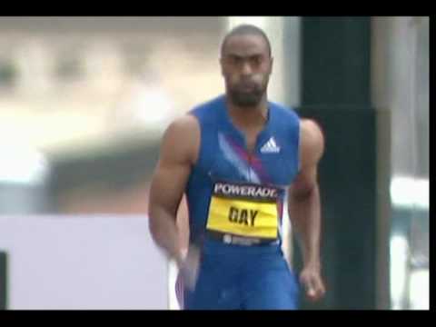 New Record for Tyson Gay- 200m 19.41 -Great City Games Manchester 2010