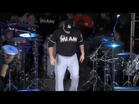 Miami Marlins Uniforms Player Fashion Show 11-11-11