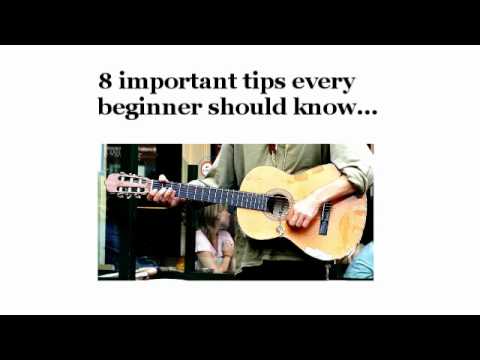 How To Play Guitar For Beginners - 8 Important Tips and Lessons For Beginner Guitarists