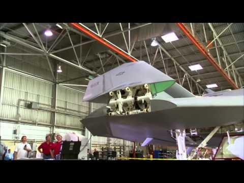 Northrop Grumman - X-47B UCAS Flight Test Summer 2011 [720p]