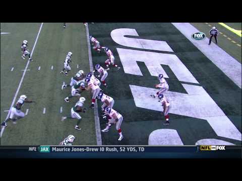 HD NY Giants Victor Cruz 99 Yard TD Catch vs Jets (12-24-11)