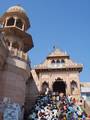 Temple in Varsana, dedicated to the worship of Radha and Krishna