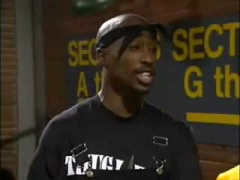 Tupac Shakur 2Pac on In Living Color with Jamie Foxx and Tommy Davidson Funny