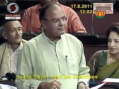 Arun Jaitely speech in Rajya Sabha on PM Statement 2nd Part