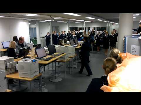 Flashmob - Finnair Crew Lounge