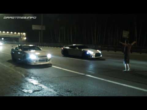 Nissan Skyline GT-R vs Nissan GT-R and Corvette ZR1 vs Nissan GT-R