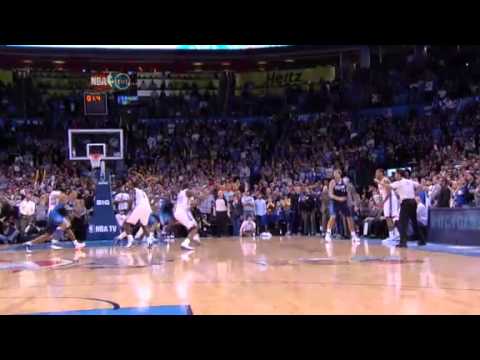 Kevin Durant's Game-Winning Buzzer Beater Three Vs Dallas Mavericks - December 29th 2011