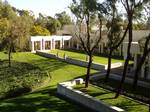 The Arnold and Mabel Beckman Conference Center, a meeting facility and lecture hall.