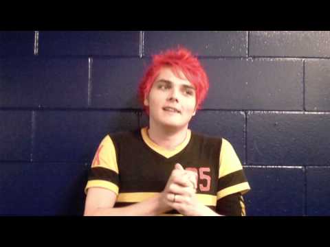 Gerard Way of My Chemical Romance - Freddie Mercury birthday tribute